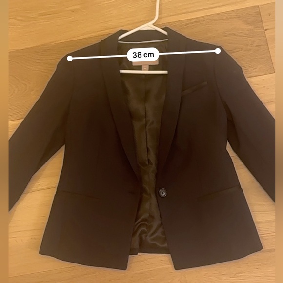 Banana Republic Two-tone Color Blazer - Size 4 - Picture 8 of 10